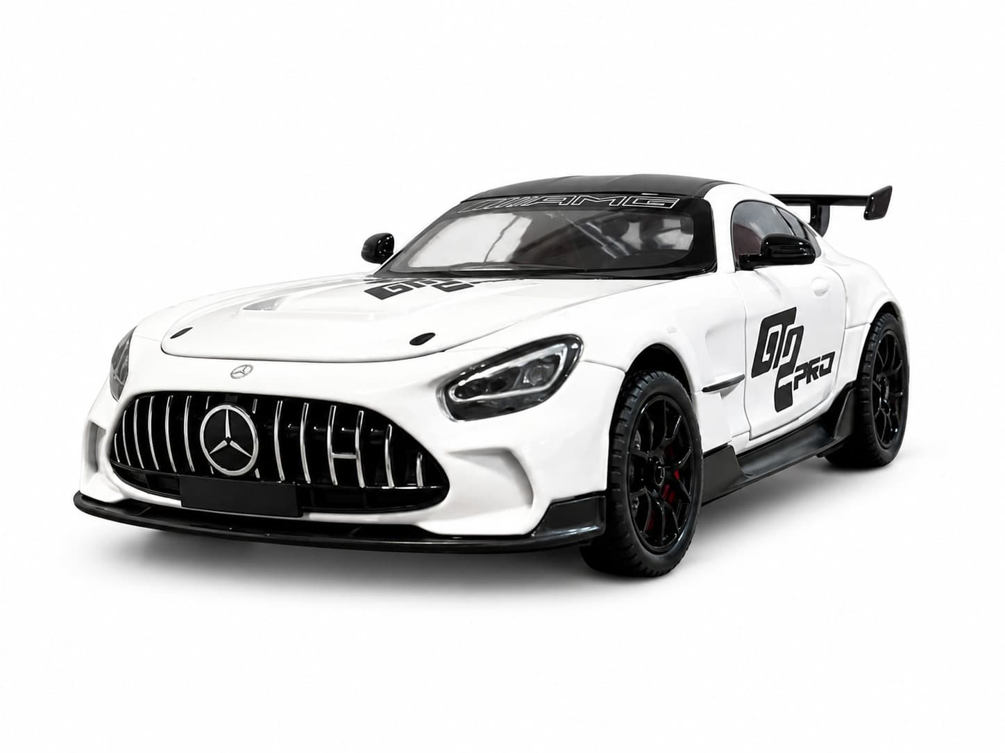 Car Model Mercedes GT Pro 1:24 - White