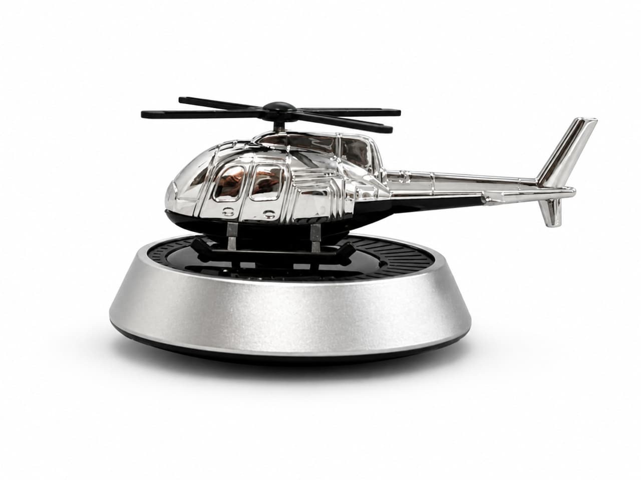 A Helo solar-powered car fragrance