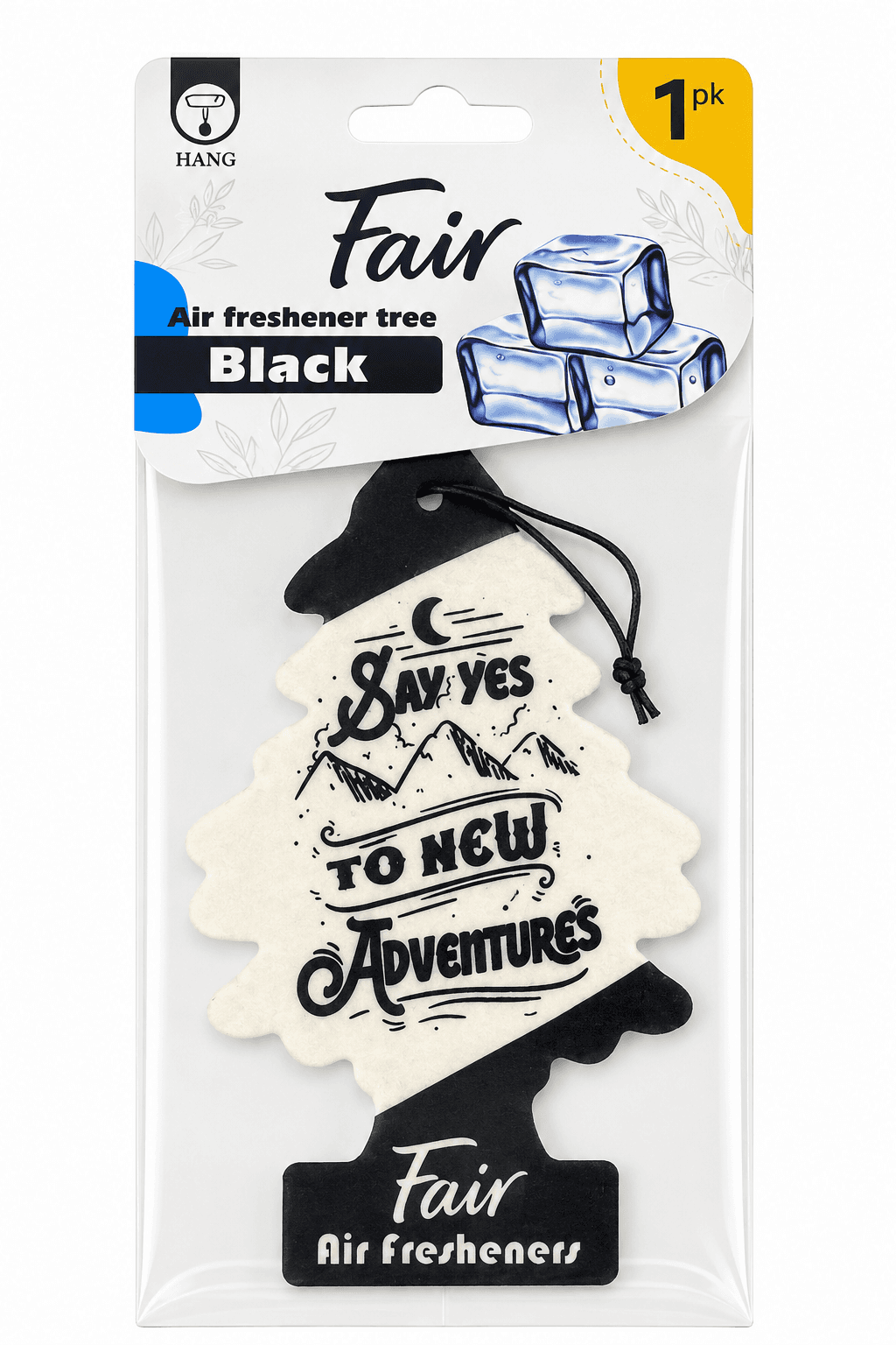Fair X1 Air Freshener - Large Black