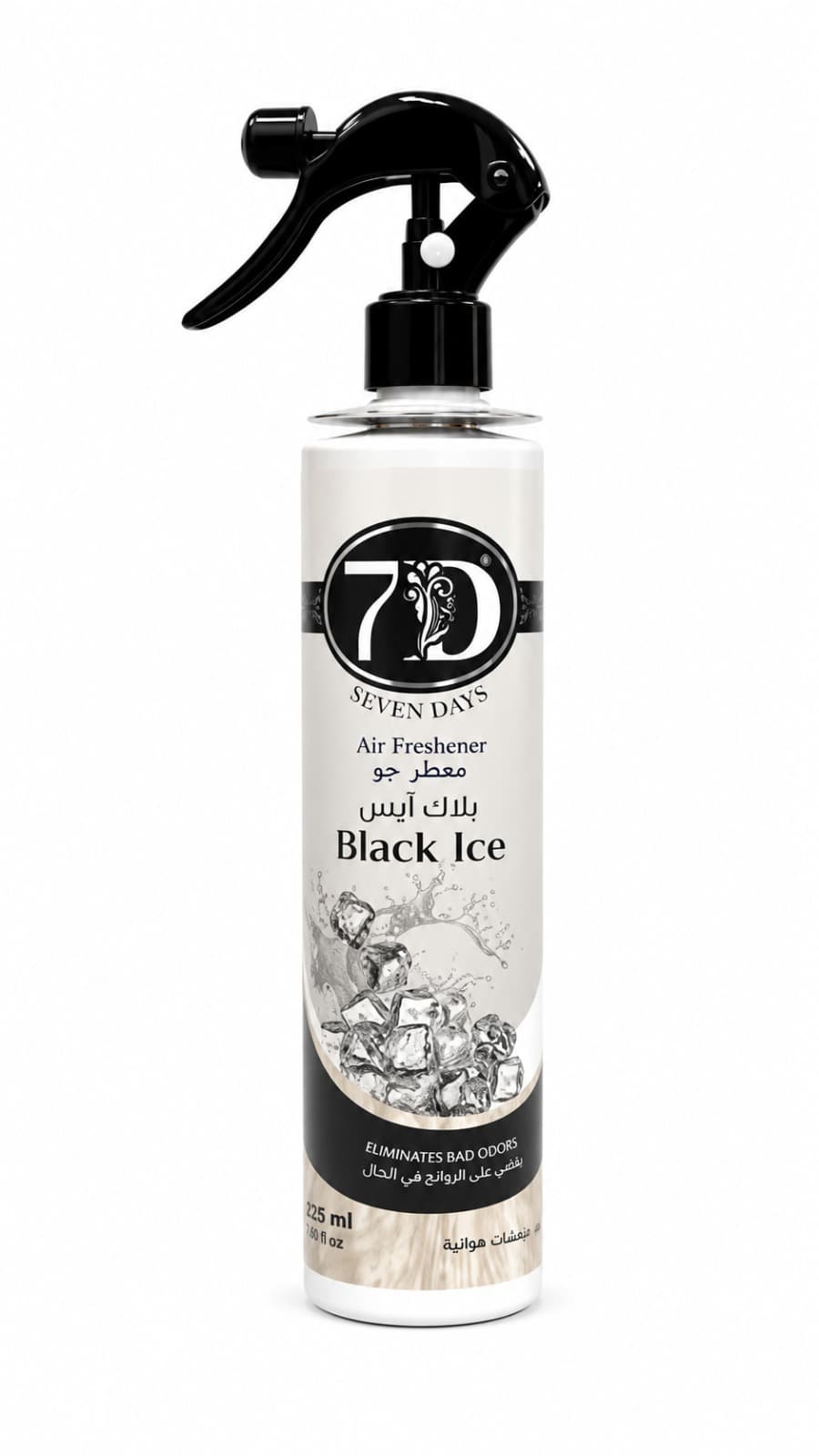 Air Freshener - 7d - Black Ice - 425ml